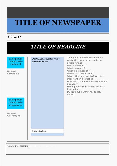 newspaper article example|40 Best Newspaper & News Article Templates (Free).